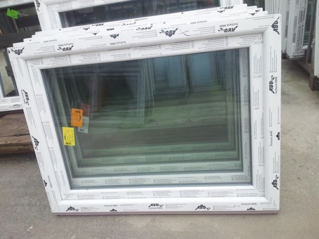 weiß 90x120 cm bxh Kunststofffenster Fenster Salamander 