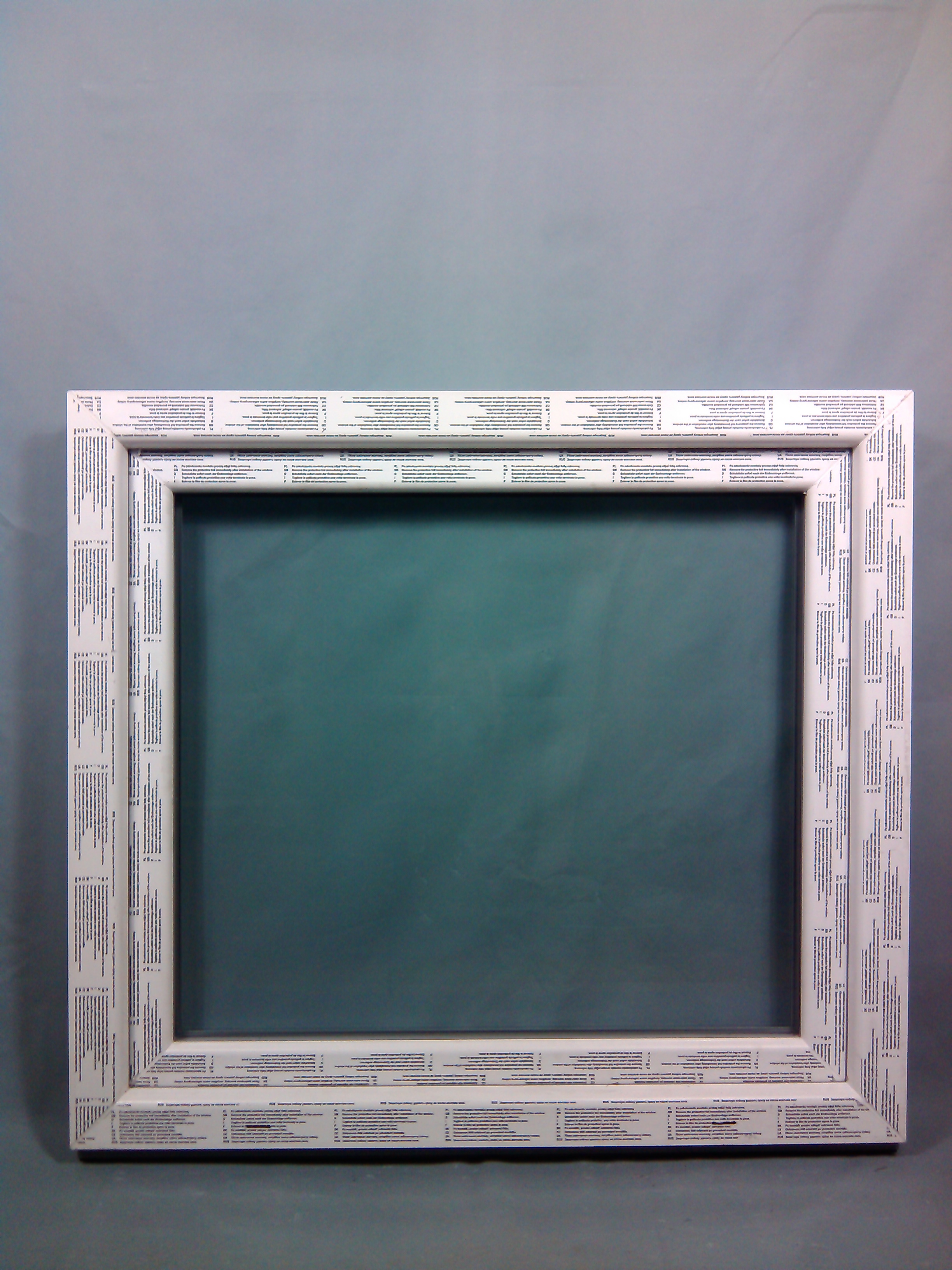 100x90 cm bxh Kunststofffenster Fenster Salamander weiß