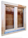 Holzfenster 100x100 cm, Europrofil Kiefer