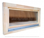 Holzfenster 120x60 cm, Europrofil Kiefer