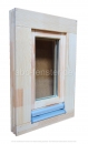 Holzfenster 40x60 cm, Europrofil Kiefer