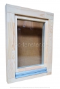Holzfenster 60x80 cm, Europrofil Kiefer