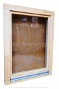 Holzfenster 90x120 cm, Europrofil Kiefer