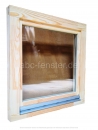 Holzfenster 90x90 Europrofil Kiefer